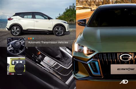 Top 10 best automatic transmission vehicles in the Philippines.